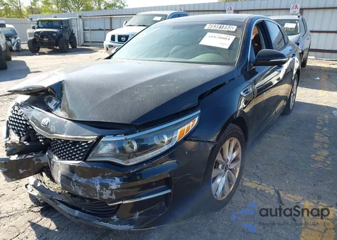 2016 Kia Optima Ex from USA, damaged, VIN 5XXGU4L35GG066083